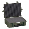 5822 G EXPLORER CASES VERDE MILITARE | CON SPUGNA Valigia a tenuta stagna in polipropilene copolimero
