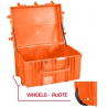 7745 OE EXPLORER CASES ARANCIONE VUOTA Valigia a tenuta stagna in polipropilene copolimero