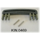 KIN.0469 EXPLORER CASES VERDE MILITARE Maniglia riv. in gomma per modelli 3818-4412-4419-5117-5122