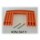 KIN.0411 EXPLORER CASES ARANCIONE Maniglia laterale per modello 7641
