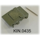 KIN.0435 EXPLORER CASES VERDE MILITARE Serratura a doppia leva per modelli da 3818 in su