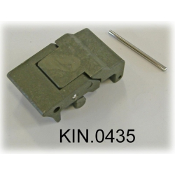 KIN.0435 EXPLORER CASES VERDE MILITARE Serratura a doppia leva per modelli da 3818 in su