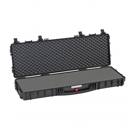 RED 11413 B EXPLORER CASES VALIGIA IN POLIPROPILENE NERA CON SPUGNA