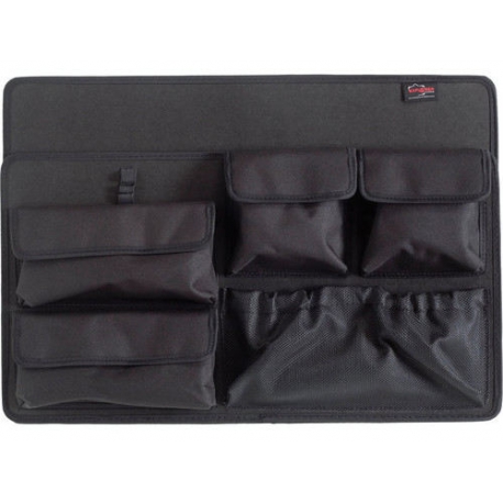 PANEXPL58 EXPLORER CASES PANNELLO PER COPERCHIO CON TASCHE ORGANIZZATE