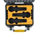 MCF6-2250-01 HPRC2250 VALIGIA ERMETICA HPRC NERA PER 6 MICROFONI UNIVERSALI