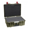 4216HL.G EXPLORER CASES VERDE MILITARE CON SPUGNA Valigia a tenuta stagna in polipropilene copolimero