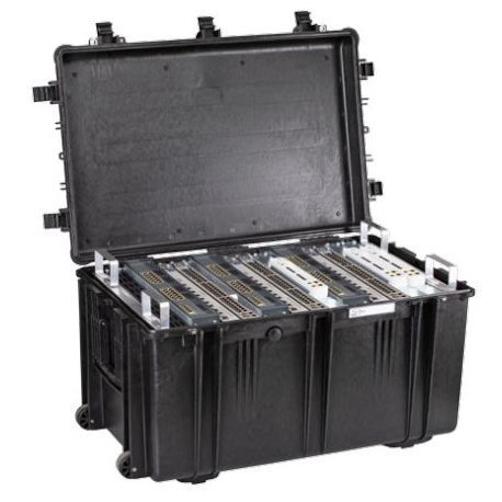 7641.B.15U EXPLORER CASES RACK CASE CON TROLLEY