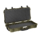 7814HL.GCV EXPLORER CASES VERDE MILITARE CON SPUGNA A CONI Valigia a tenuta stagna in polipropilene copolimero