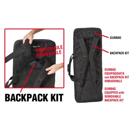 BACKPACK KIT EXPLORER CASES SISTEMA DI TRASPORTO A ZAINO PER BORSE PORTA FUCILE