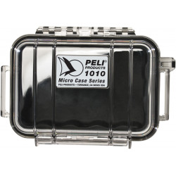 1010-025-100E PELI 1010 PROTECTOR MICRO VALIGIA NERO/CLEAR