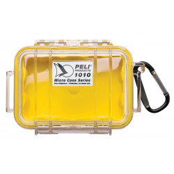 1010-027-100E PELI 1010 PROTECTOR MICRO VALIGIA GIALLO/CLEAR