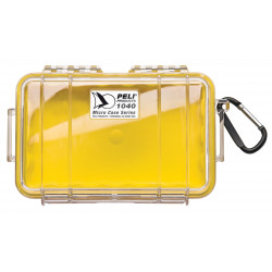 1040-027-100E PELI 1040 MICRO VALIGIA GIALLO/CLEAR