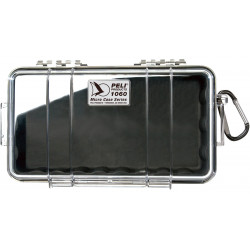 1060-025-100E PELI 1060 MICRO VALIGIA NERO/CLEAR