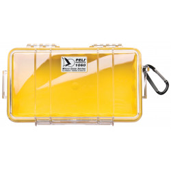 1060-027-100E PELI 1060 MICRO VALIGIA GIALLO/CLEAR
