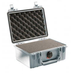 1150-000-180E PELI 1150 PROTECTOR VALIGIA SILVER CON SPUGNA