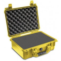 1450-000-240E PELI 1450 PROTECTOR VALIGIA GIALLO CON SPUGNA