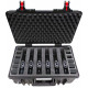 5221HL.B.6P EXPLORER CASES NERA Adatta per 6 Pistole e 12 Caricatori