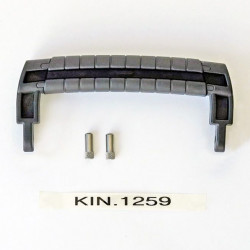 KIN.1259 EXPLORER CASES Maniglia nera gommata per GT 4209 - GT 4216