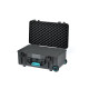 HPRC2550W CUBZ40 HPRC VALIGIA IN RESINA A TENUTA STAGNA CON SPUGNA PRECUBETTATA CON RUOTE GRIGIA