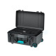 HPRC2550W BAGZ40 HPRC VALIGIA IN RESINA A TENUTA STAGNA CON BORSA E DIVISORI CON RUOTE GRIGIA