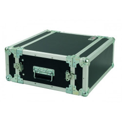 CR104BLKM PROEL Flight case 4U a rack 19', profondità utile corpo 33cm.