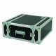 CR124BLKM PROEL Flight case 4U a rack 19', profondità utile corpo 25 cm.