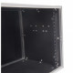 CR126BLKM PROEL Flight case 6U a rack 19', profondità utile corpo 25 cm.