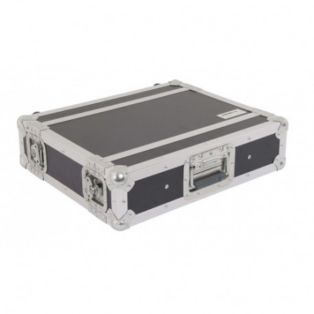 CR152BLKM PROEL Flight case professionale 2U a rack 19', profondità utile corpo 25cm.