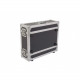 CR153BLKM PROEL Flight case professionale 3U a rack 19', profondità utile corpo 25cm.