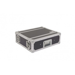 CR153BLKM PROEL Flight case professionale 3U a rack 19', profondità utile corpo 25cm.