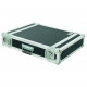 CR202BLKM PROEL Flight case professionale 2U a rack 19', profondità utile corpo 45cm.