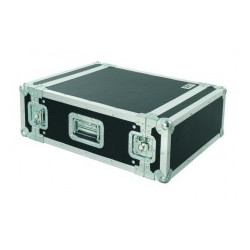 CR203BLKM PROEL Flight case professionale 3U a rack 19', profondità utile corpo 45cm.