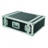 CR203BLKM PROEL Flight case professionale 3U a rack 19', profondità utile corpo 45cm.