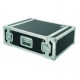 CR204BLKM PROEL Flight case professionale 4U a rack 19', profondità utile corpo 45cm.