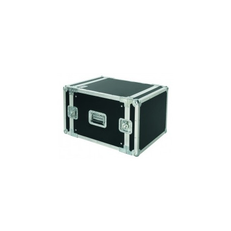 CR208BLKM PROEL Flight case professionale 8U a rack 19', profondità utile corpo 45cm.