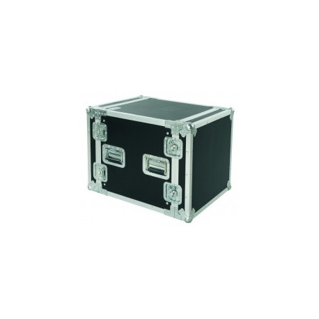 CR210BLKM PROEL Flight case professionale 10U a rack 19', profondità utile corpo 45cm.