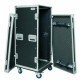 CR224BLKMW PROEL Flight case professionale 24U a rack 19', profondità utile 45cm.