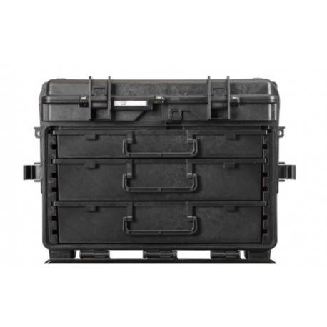 5140.B.L2R EXPLORER CASES NERA CON CASSETTI VUOTI 1 x AIDRAW6.E + 2 x AIDRAW9.E, con RFID/NFC