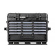 5140X.B.4AR EXPLORER CASES NERA CON CASSETTI VUOTI 4 x AIBOX3.E + 1 x AIBOX9.E, CON RFID/NFC