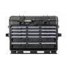 5140X.B.3A2L EXPLORER CASES NERA CON CASSETTI VUOTI 3 x AIBOX3.E + 2 x AIBOX6.E, CON RFID/NFC