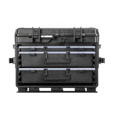 5140X.B.A2R EXPLORER CASES NERA CON CASSETTI VUOTI 1 x AIBOX3.E + 2 x AIBOX9.E, CON RFID/NFC