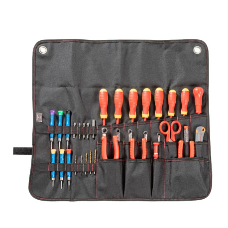 TOP TOOL ROLL R WORK LINE Rotolo porta utensili con tasche