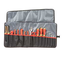 TOOL ROLL.15T R WORK LINE Rotolo portautensili con 15 tasche