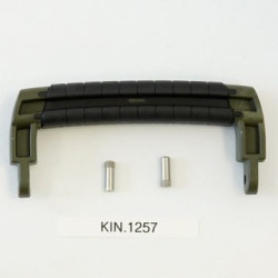 KIN.1257 EXPLORER CASES Maniglia verde rivestita in gomma per modello 4209