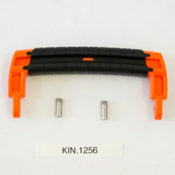 KIN.1256 EXPLORER CASES Maniglia arancione rivestita in gomma per modello 4209