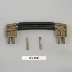 KIN.1383 EXPLORER CASES Maniglia sabbia rivestita in gomma per modello 7814