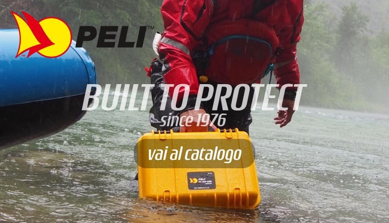 PELI Cases Valigia impermeabile e resistente agli urti